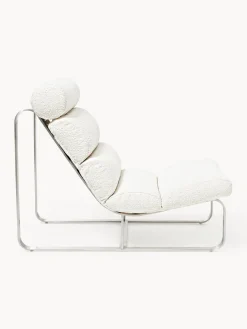 Westwing Collection Sillón en tejido bouclé Pavlos^ Sillones Pequeños|Sillones