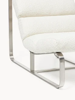 Westwing Collection Sillón en tejido bouclé Pavlos^ Sillones Pequeños|Sillones