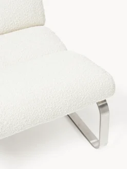 Westwing Collection Sillón en tejido bouclé Pavlos^ Sillones Pequeños|Sillones