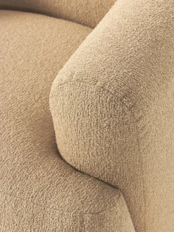 Westwing Collection Sillón en tejido bouclé Sofia