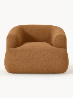 Westwing Collection Sillón en tejido bouclé Sofia