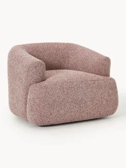 Westwing Collection Sillón en tejido bouclé Sofia