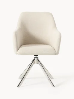 Westwing Collection Sillón giratorio con reposabrazos Isla^ Sillas Con Reposabrazos|Sillas