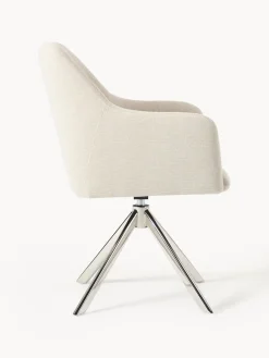 Westwing Collection Sillón giratorio con reposabrazos Isla^ Sillas Con Reposabrazos|Sillas