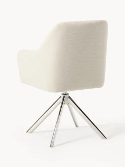 Westwing Collection Sillón giratorio con reposabrazos Isla^ Sillas Con Reposabrazos|Sillas