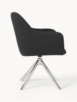 Westwing Collection Sillón giratorio con reposabrazos Isla