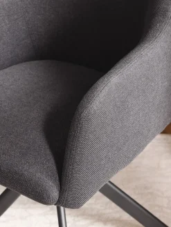 Westwing Collection Sillón giratorio con reposabrazos Isla