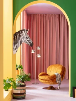 Kare Design Sillón giratorio de terciopelo Cosy^ Sillones Pequeños|Sillones