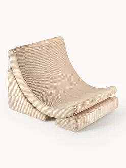 Wigiwama Sillón infantil artesanal de pana Moon^Niños Decoración Infantil|Puf Infantiles