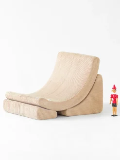 Wigiwama Sillón infantil artesanal de pana Moon^Niños Decoración Infantil|Puf Infantiles