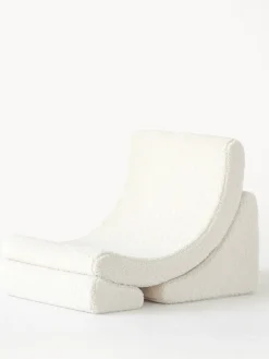 Wigiwama Sillón infantil artesanal de borreguillo Moon^Niños Decoración Infantil|Puf Infantiles