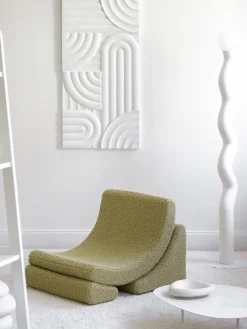 Wigiwama Sillón infantil artesanal de borreguillo Moon^Niños Decoración Infantil|Puf Infantiles