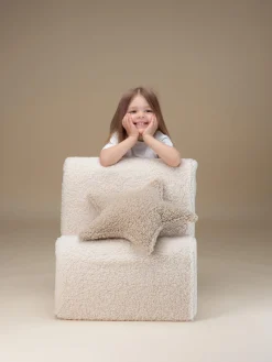 Niños Wigiwama Sillón infantil de borreguillo Cloud