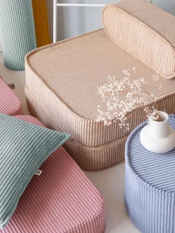 Niños Wigiwama Sillón infantil de pana plegable Sugar