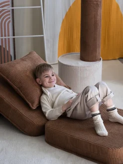 Wigiwama Sillón infantil de pana plegable Sugar^Niños Decoración Infantil|Puf Infantiles