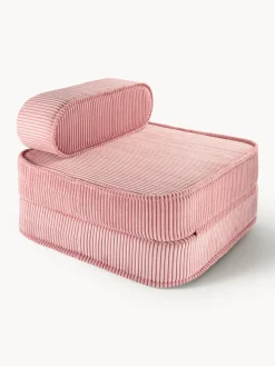 Niños Wigiwama Sillón infantil de pana plegable Sugar
