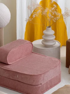 Niños Wigiwama Sillón infantil de pana plegable Sugar