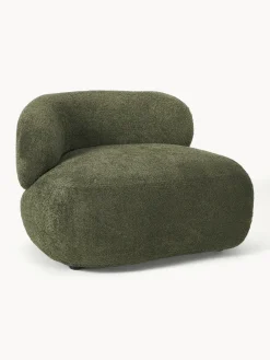 Westwing Collection Sillón lounge de borreguillo bouclé Alba^ Butacas|Sillones