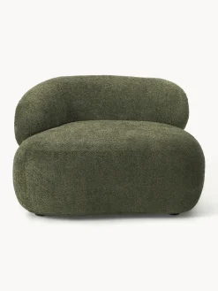 Westwing Collection Sillón lounge de borreguillo bouclé Alba^ Butacas|Sillones