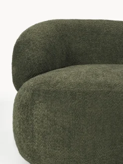 Westwing Collection Sillón lounge de borreguillo bouclé Alba^ Butacas|Sillones