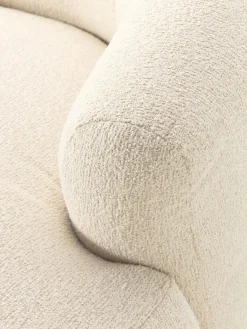 Westwing Collection Sillón lounge grande en tejido bouclé Sofia^ Butacas|Sillones