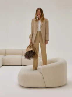 Westwing Collection Sillón lounge grande en tejido bouclé Sofia^ Butacas|Sillones