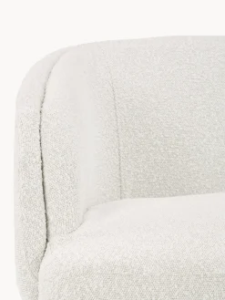 Westwing Collection Sillón tapizado en tejido bouclé Irene