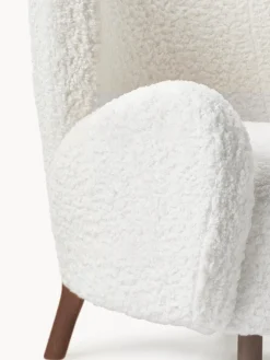 Westwing Collection Sillón orejero de borreguillo Kalia^ Sillones Orejeros|Sillones