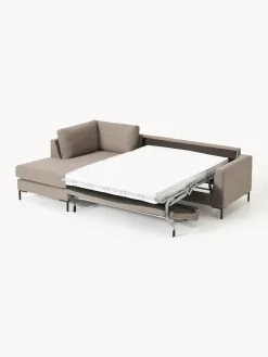 Westwing Collection Sofá cama con colchón Luna (3 plazas)