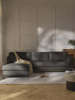 Westwing Collection Sofá cama con colchón Luna (3 plazas)