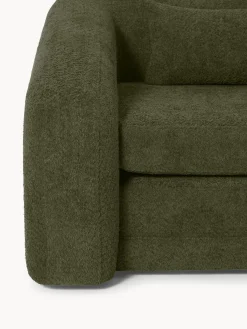 Westwing Collection Sofá cama de borreguillo bouclé Eliot (2 plazas)^ Sofás Cama|Sofás