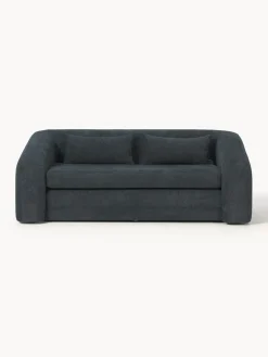 Westwing Collection Sofá cama de borreguillo bouclé Eliot (2 plazas)^ Sofás Cama|Sofás