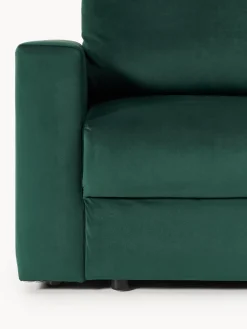 Westwing Collection Sofá cama de terciopelo Tasha (3 plazas), con espacio de almacenamiento^ Sofás Cama|Sofás