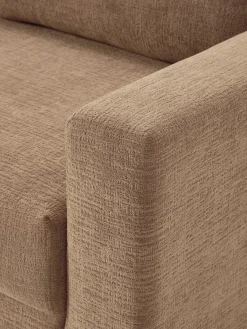 Westwing Collection Sofá cama de terciopelo Tasha (3 plazas), con espacio de almacenamiento