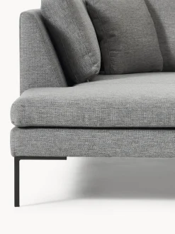 Westwing Collection Sofá con patas de metal Emma (3 plazas)