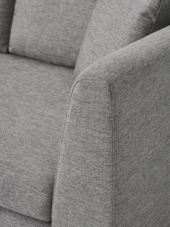 Westwing Collection Sofá con patas de metal Emma (3 plazas)