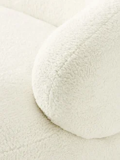 Westwing Collection Sofá de borreguillo Alba (4 plazas)