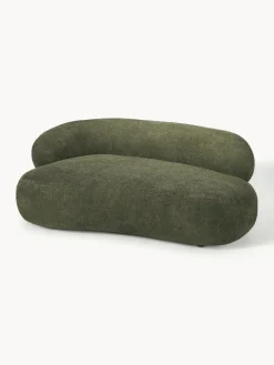 Westwing Collection Sofá de borreguillo bouclé Alba (2 plazas)^ Sofás 2 Plazas|Sofás