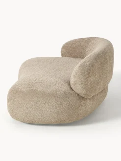 Westwing Collection Sofá de borreguillo bouclé Alba (2 plazas)