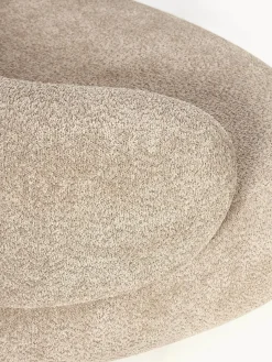 Westwing Collection Sofá de borreguillo bouclé Alba (2 plazas)