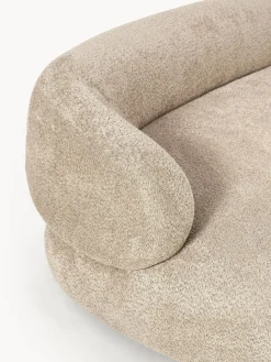 Westwing Collection Sofá de borreguillo bouclé Alba (2 plazas)