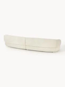 Westwing Collection Sofá de borreguillo bouclé Alba (4 plazas)^ Sofás 3 Plazas|Sofás