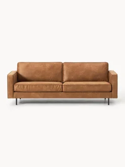 Westwing Collection Sofá de cuero reciclado Hunter (3 plazas)