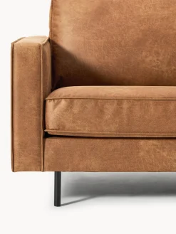 Westwing Collection Sofá de cuero reciclado Hunter (3 plazas)