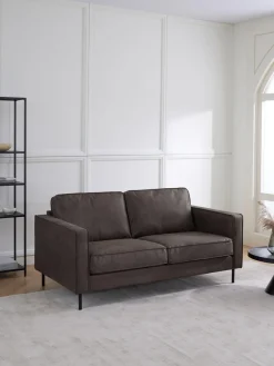 Westwing Collection Sofá de cuero reciclado Hunter (2 plazas)^ Sofás 2 Plazas|Sofás