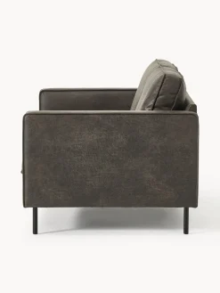 Westwing Collection Sofá de cuero reciclado Hunter (2 plazas)^ Sofás 2 Plazas|Sofás