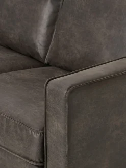 Westwing Collection Sofá de cuero reciclado Hunter (2 plazas)^ Sofás 2 Plazas|Sofás