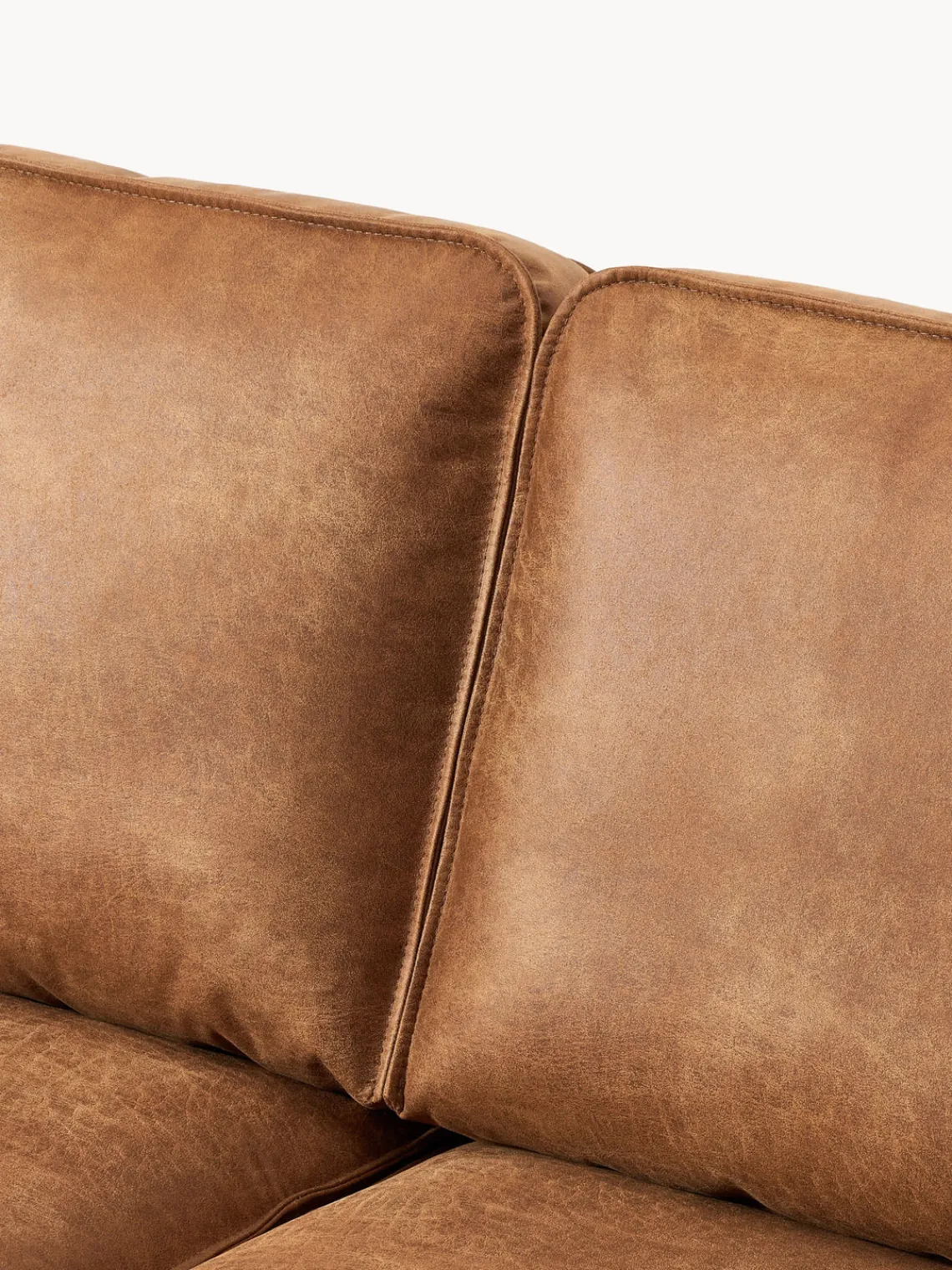 Westwing Collection Sofá de cuero reciclado Hunter (2 plazas)^ Sofás 2 Plazas|Sofás