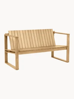 Carl Hansen & Søn Sofá de jardín de madera de teca BK12