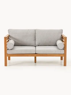 Westwing Collection Sofá de jardín de madera de acacia Bo (2 plazas)